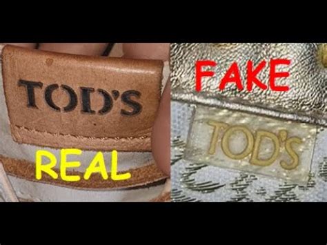 tods shoes fake vs real|are tods shoes real.